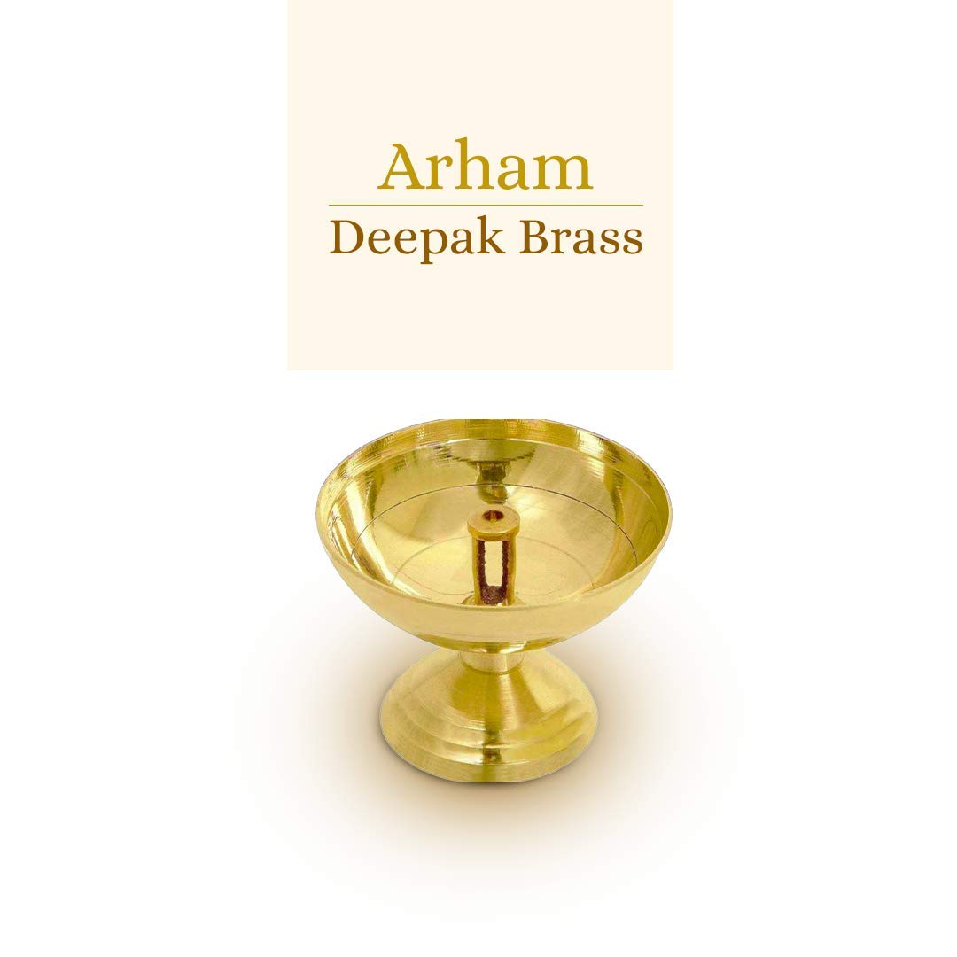 Arham Spirituality Brass Lamp
